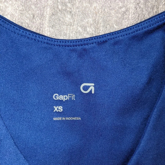 Gap Fit Ladies Active Tank Dress Size X-Small Blue Tennis Pickleball Gym NEW - Picture 8 of 11